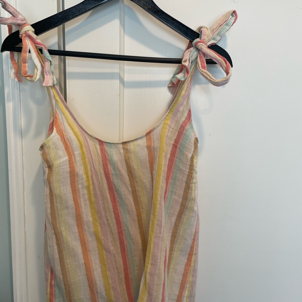 Sézane Rick Top Multicolor Stripe Size 4 - Picture 7 of 7